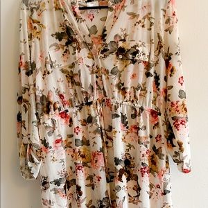 Maternity Floral blouse